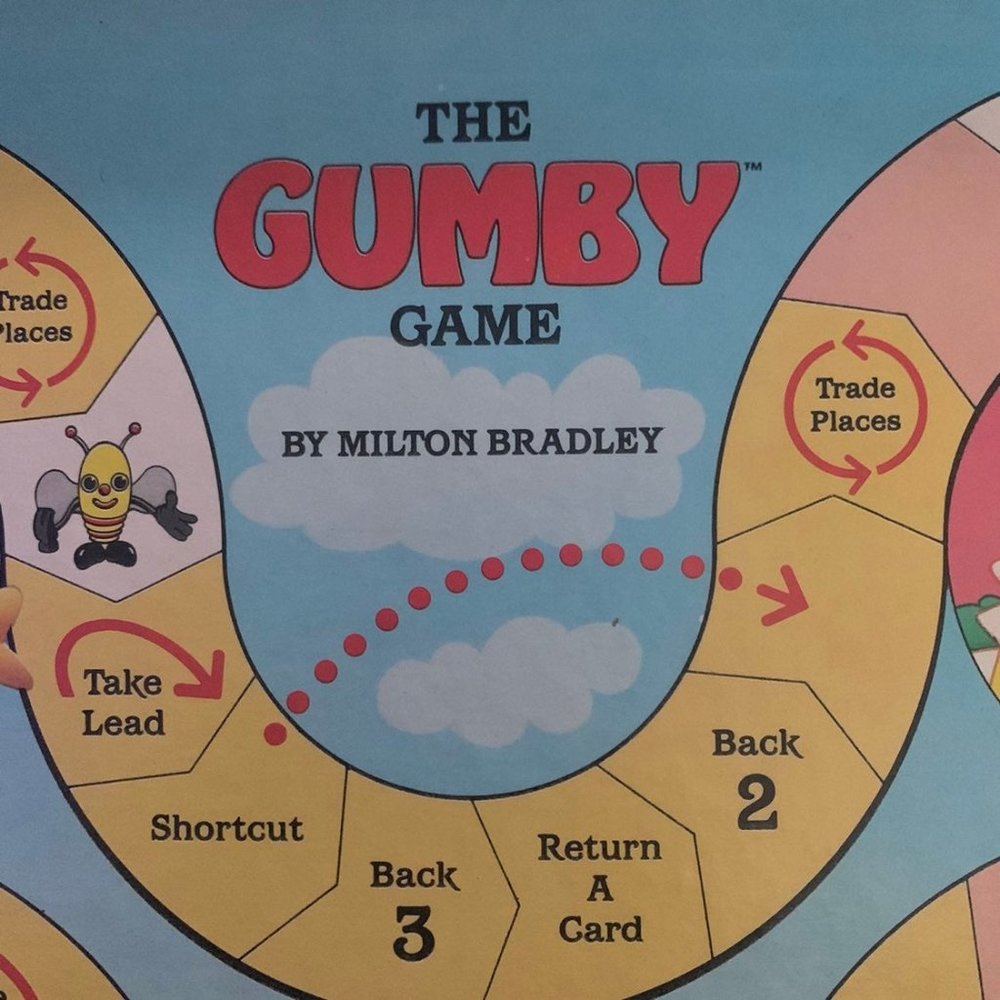 🚫SOLD•E✝️SY🚫 Rare Vintage 80s The Gumby Game - Picture 6 of 10